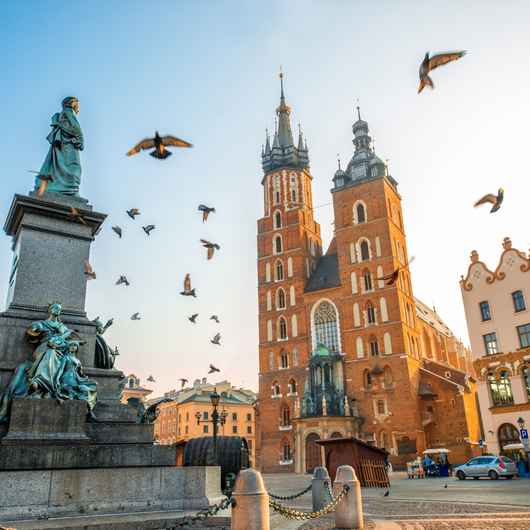 Casco antiguo de Cracovia: visita con audioguía