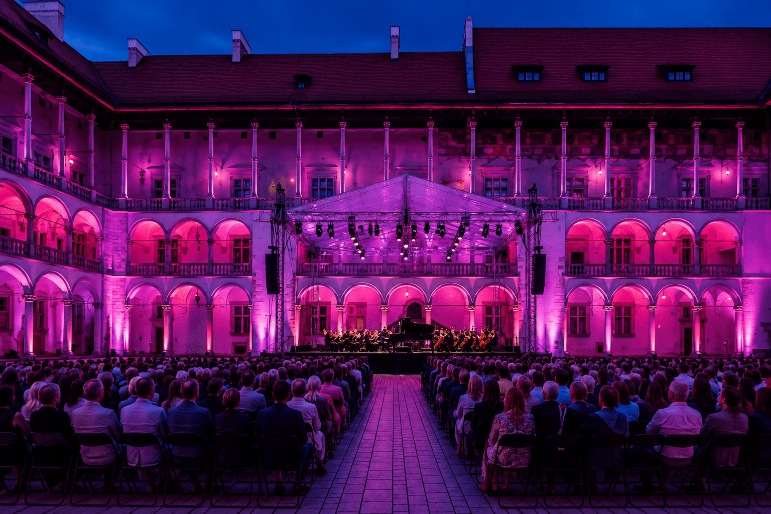 Wawel au crépuscule 2026 – concerts à Cracovie