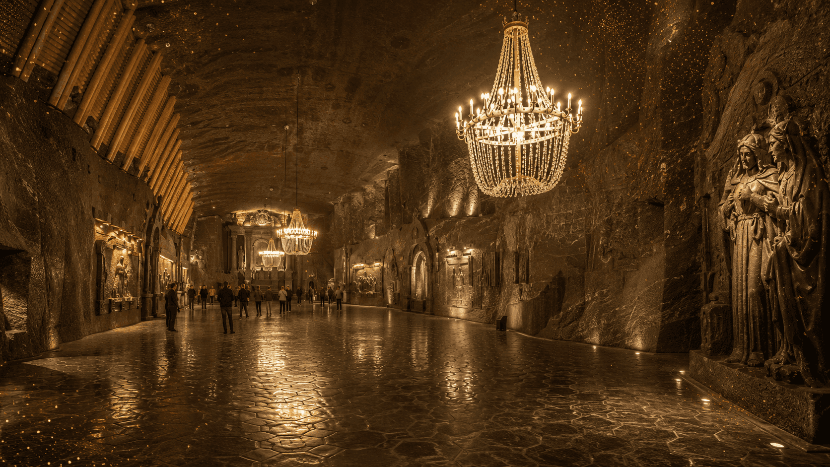 La mine de sel de Wieliczka accueille son millionième visiteur de 2026