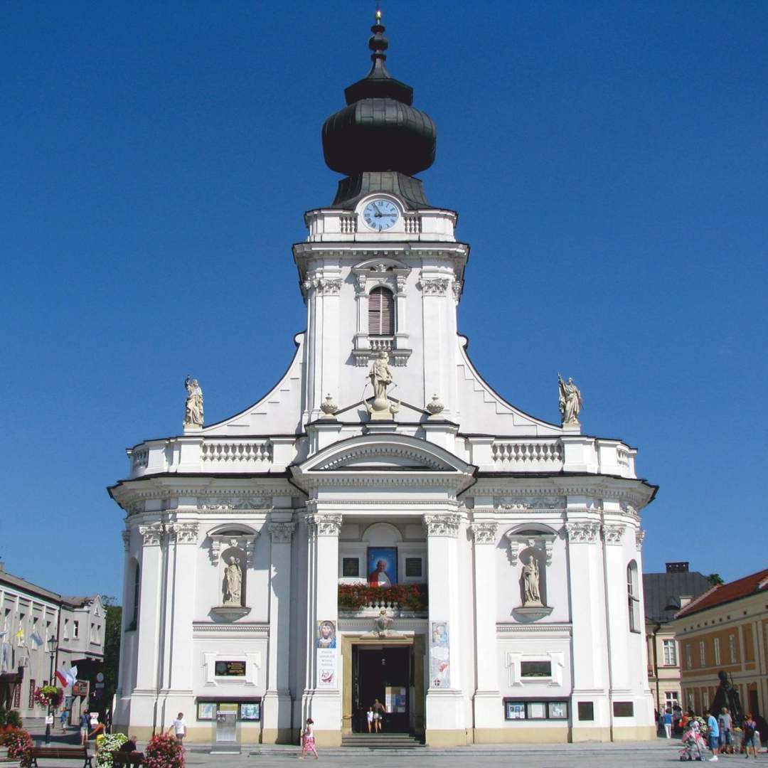 Kalwaria Zebrzydowska et Wadowice - la ville natale du pape Jean-Paul II