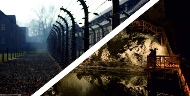Auschwitz-Birkenau, visite d\'une journée de la mine de sel de Wieliczka au départ de Cracovie