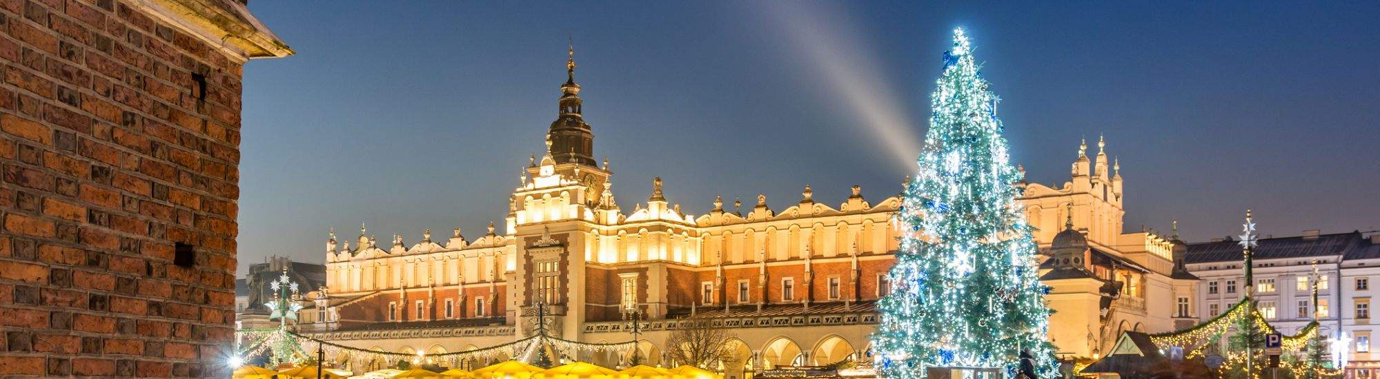 Marché de Noël de Cracovie 2023 : Cérémonie d'Illumination de l'Arbre sur la Place Principale