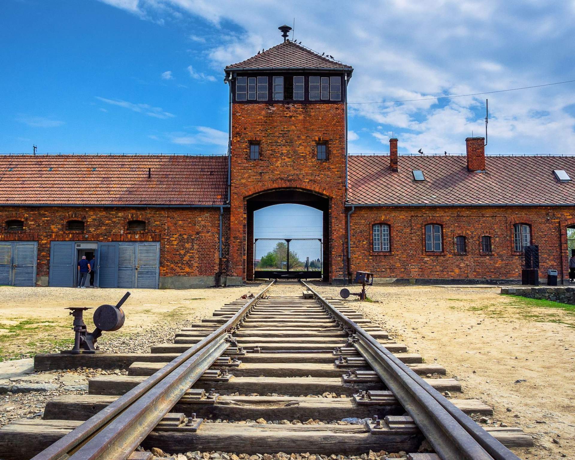 Auschwitz Birkenau-porten (Auschwitz dødsport)